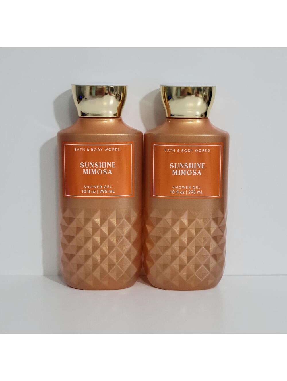 Bath & Body Works Sunshine Mimosa Shower Gel 10 oz Lot of 2